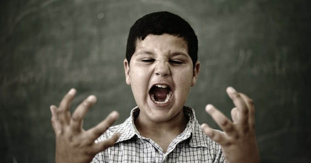 Child upset after a divorce